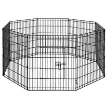 i.Pet 2x30" 8 Panel Dog Playpen Pet Fence Exercise Cage Enclosure Play Pen