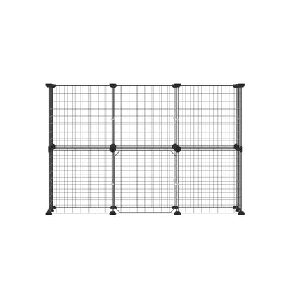 i.Pet Pet Dog Playpen Enclosure Cage 20 Panel Puppy Fence Play Pen Foldable Metal - view 3