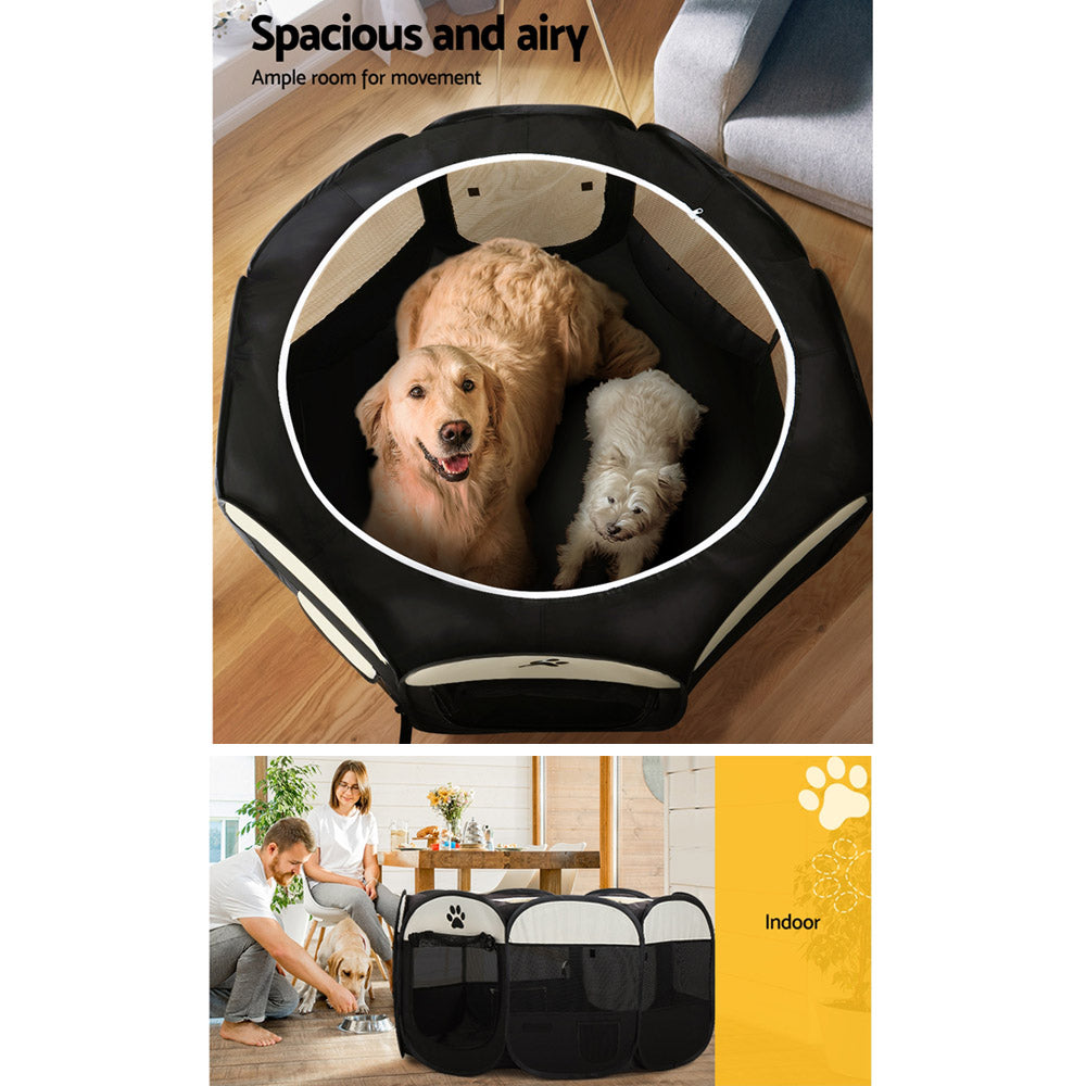i.Pet Dog Playpen Tent Pet Crate Fence 3XL Enclosure - view 5