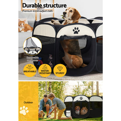 i.Pet Dog Playpen Tent Pet Crate Fence 3XL Enclosure - view 7