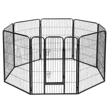 i.Pet 40" 8 Panel Dog Playpen Pet Exercise Cage Enclosure Fence Play Pen