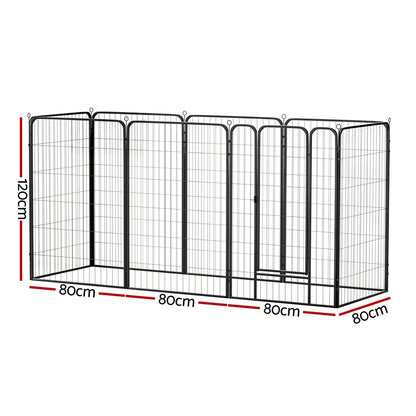 i.Pet Pet Dog Playpen 48" Enclosure 8 Panel Cage Kennel Puppy Fence Play Pen - view 2
