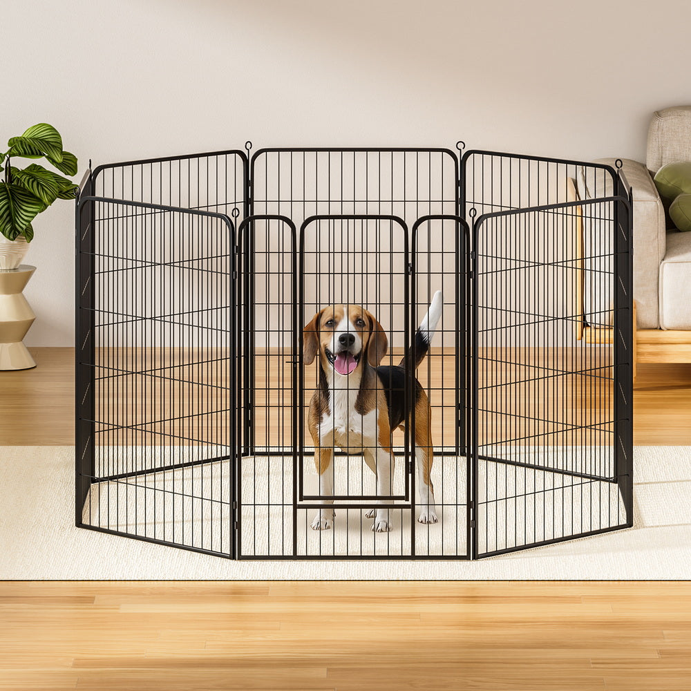 i.Pet Pet Dog Playpen 48" Enclosure 8 Panel Cage Kennel Puppy Fence Play Pen - view 7
