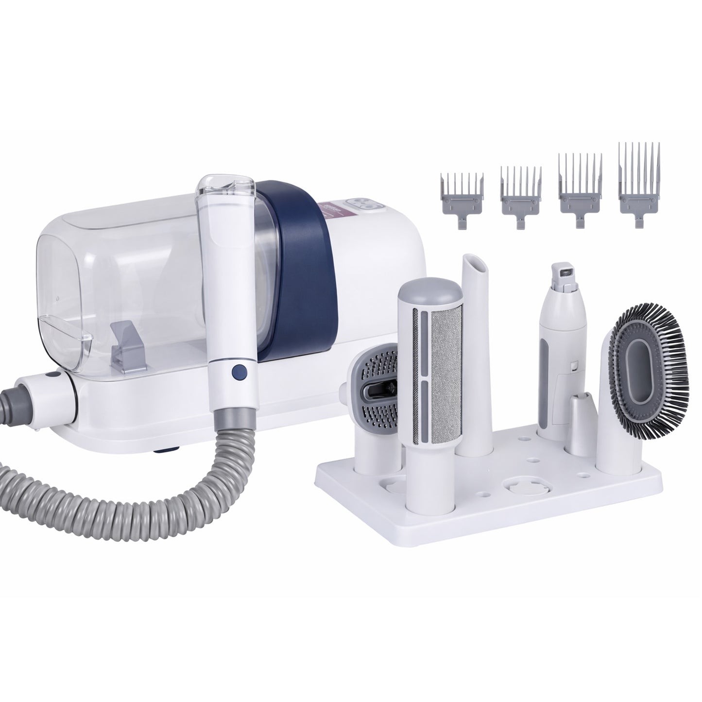 i.Pet Pet Grooming Kit Vacuum Dog Cat Hair Dryer Remover Clipper Brushes Cleaning - view 2