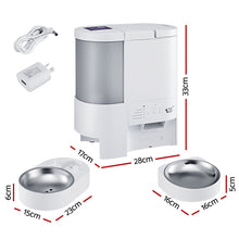 i.Pet Automatic Pet Feeder Water Dispenser 2-in-1 Smart WiFi Dog Cat Food 4L - view 2