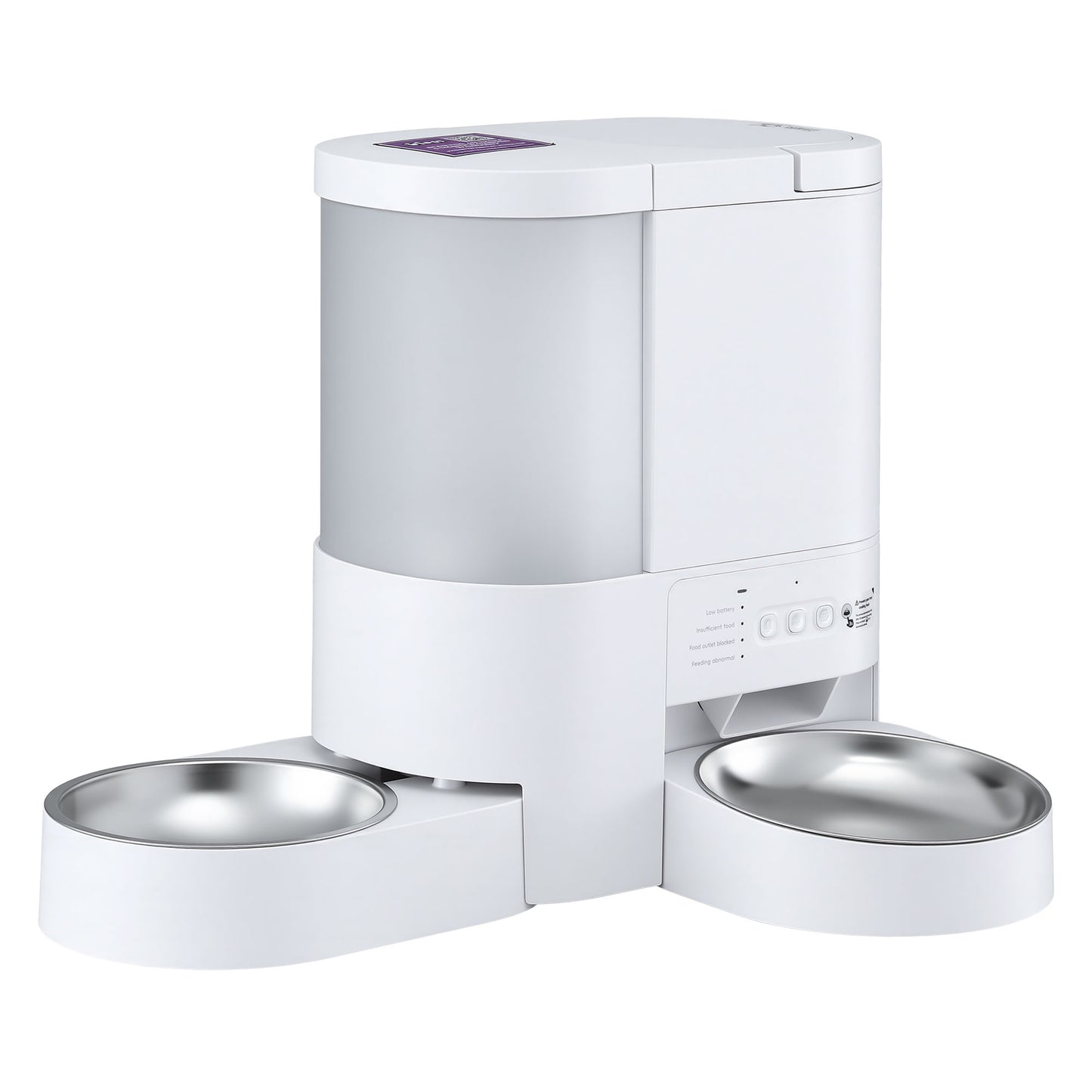 i.Pet Automatic Pet Feeder Water Dispenser 2-in-1 Smart WiFi Dog Cat Food 4L - view 3