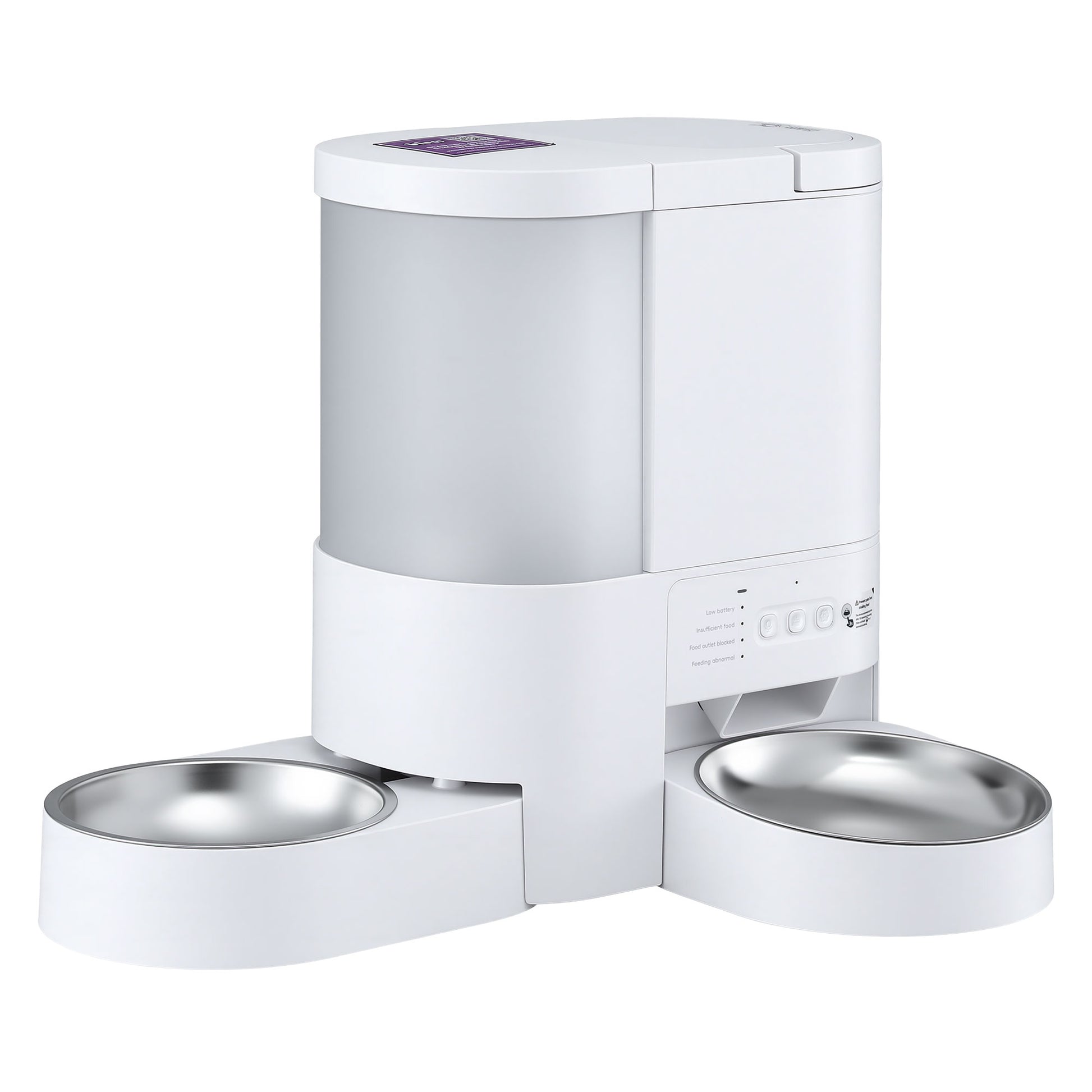 i.Pet Automatic Pet Feeder Water Dispenser 2-in-1 Smart WiFi Dog Cat Food 4L - view 3
