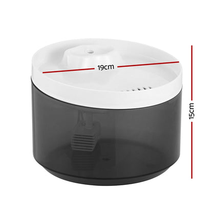 i.Pet Pet Water Fountain Feeder Dispenser Filter Dog Cat Drinking Automatic 2.2L - view 2
