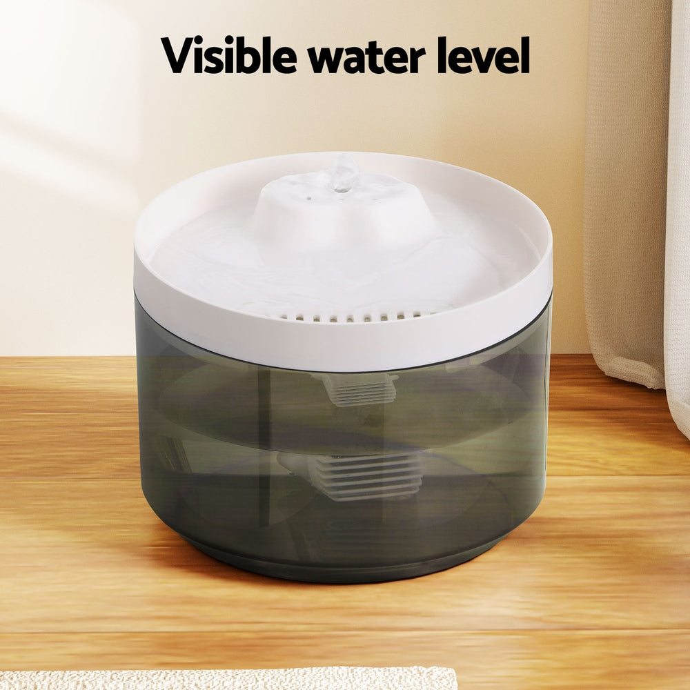 i.Pet Pet Water Fountain Feeder Dispenser Filter Dog Cat Drinking Automatic 2.2L - view 4