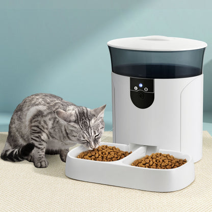 i.Pet Automatic Pet Feeder Dog Cat Camera Wifi Smart Food Dispenser Timer 7L APP - view 7