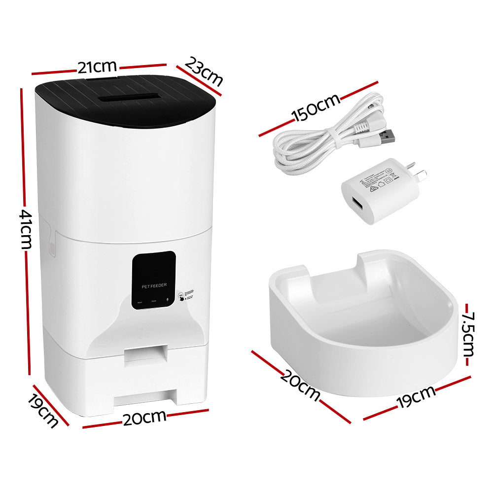 i.Pet Automatic Pet Feeder 9L Wifi Auto Dog Cat Feeder Smart Food Dispenser Timer - view 2