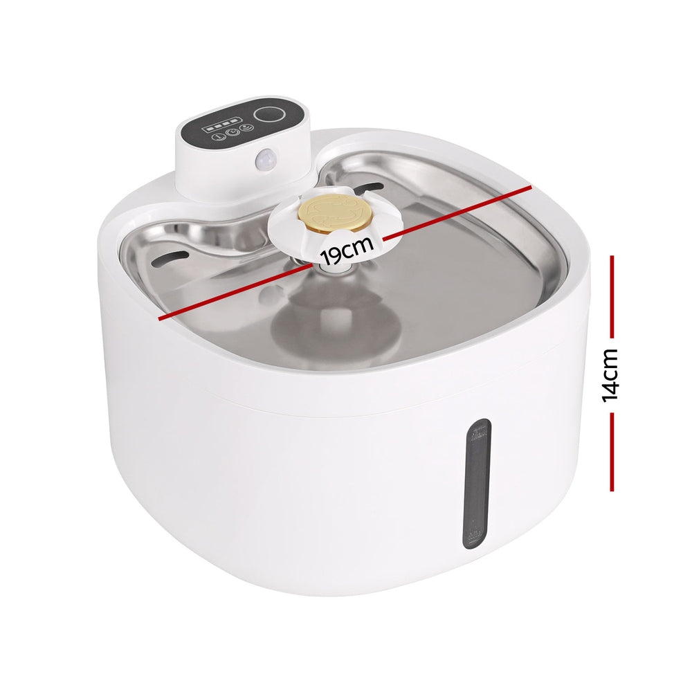 i.Pet Pet Water Fountain Feeder Dispenser Filter Dog Cat Drinking Automatic 2.6L - view 2