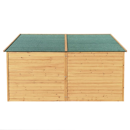 i.Pet Dog Kennel Extra Large 2.28M Wooden House Bed Outdoor Pet Puppy Cabin Log - view 4