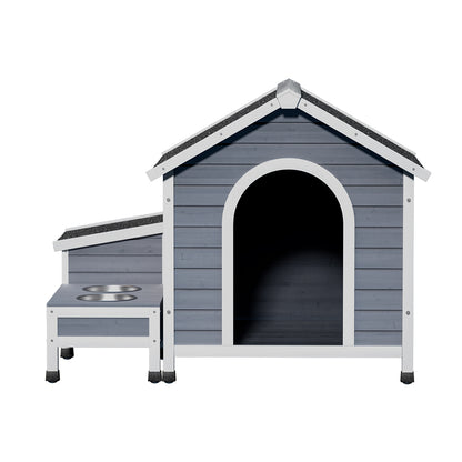 i.Pet Dog Kennel House Large Wooden Outdoor Pet Kennels Indoor Puppy Cabin - view 3