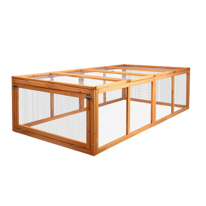 i.Pet Chicken Coop Rabbit Hutch 180cm Extra Large Wooden Chicken House Run XL Hen Cage - view 8
