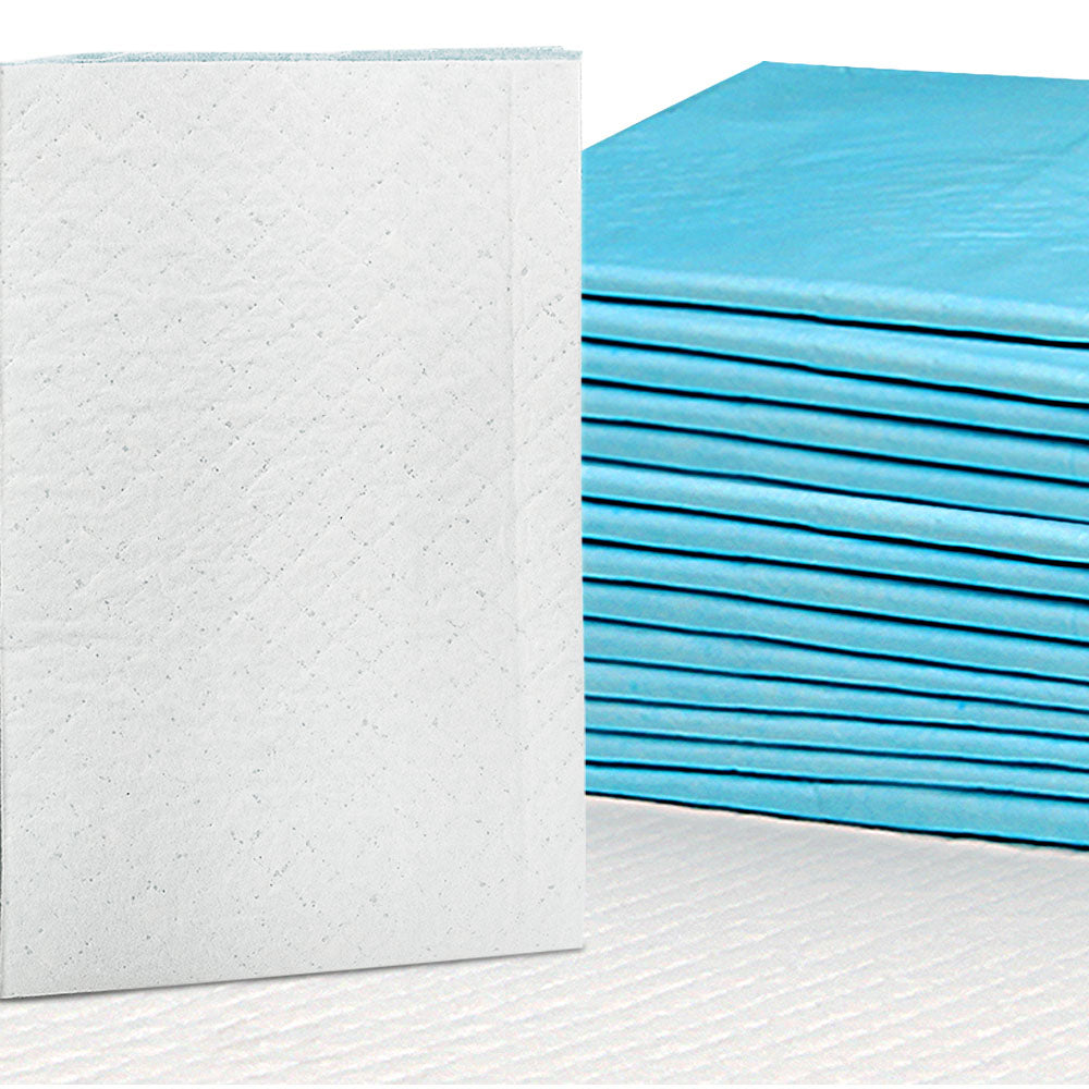 i.Pet Pet Training Pads 400pcs 60x60cm Puppy Dog Toilet Pee Indoor Super Absorbent Blue - view 3