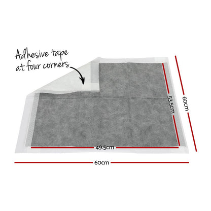 i.Pet Pet Training Pads 400pcs 60x60cm Puppy Dog Toilet Pee Indoor Super Absorbent Grey - view 2