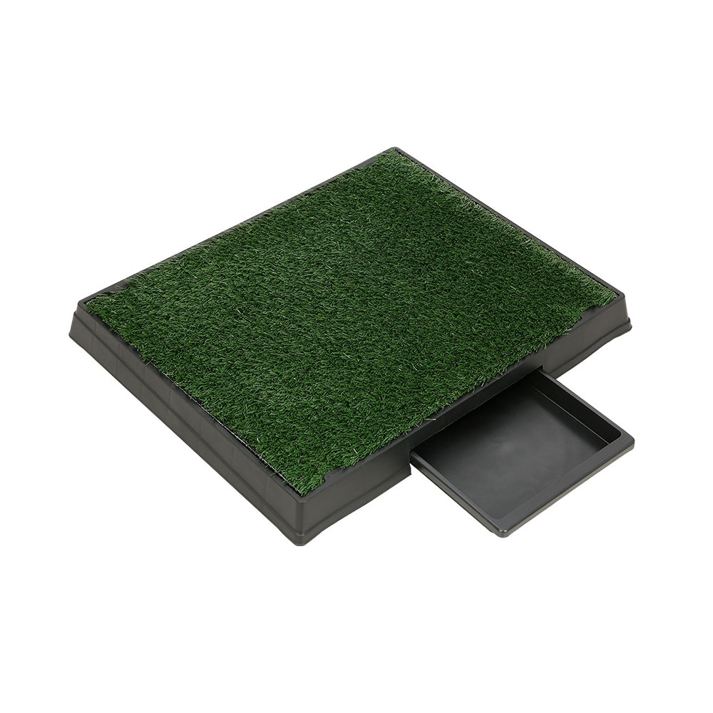 i.Pet Pet Training Pad Dog Potty Toilet Large Loo Portable With Tray Grass Mat - view 3