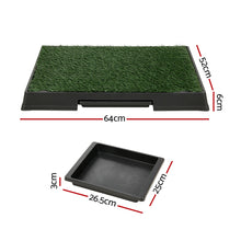 i.Pet Pet Training Pad Dog Potty Toilet Large Portable With Tray Grass 2 Mats - view 2