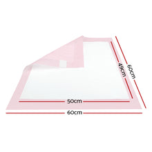 i.Pet Pet Training Pads 200pcs 60x60cm Puppy Dog Toilet Pee Indoor Super Absorbent Pink - view 2