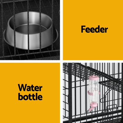 i.Pet Rabbit Cage Indoor Hutch Guinea Pig Bird Ferret Cat Hamster 110cm 4 Level - view 5