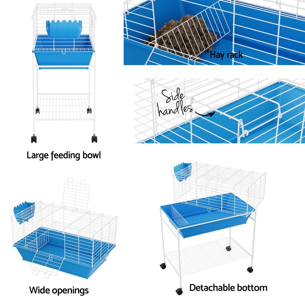 i.Pet Rabbit Cage 88cm Indoor Guinea Pig - view 4