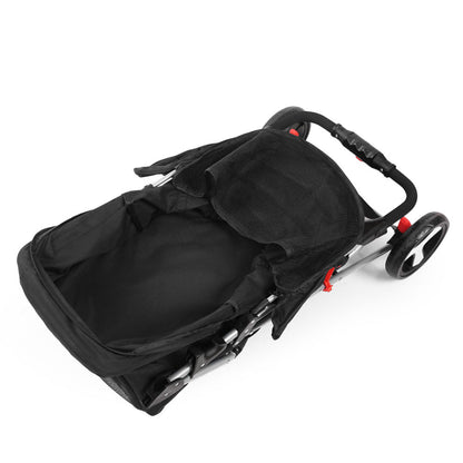 i.Pet Pet Stroller Dog Pram Cat Carrier Large Travel Pushchair Foldable 3 Wheels - view 3