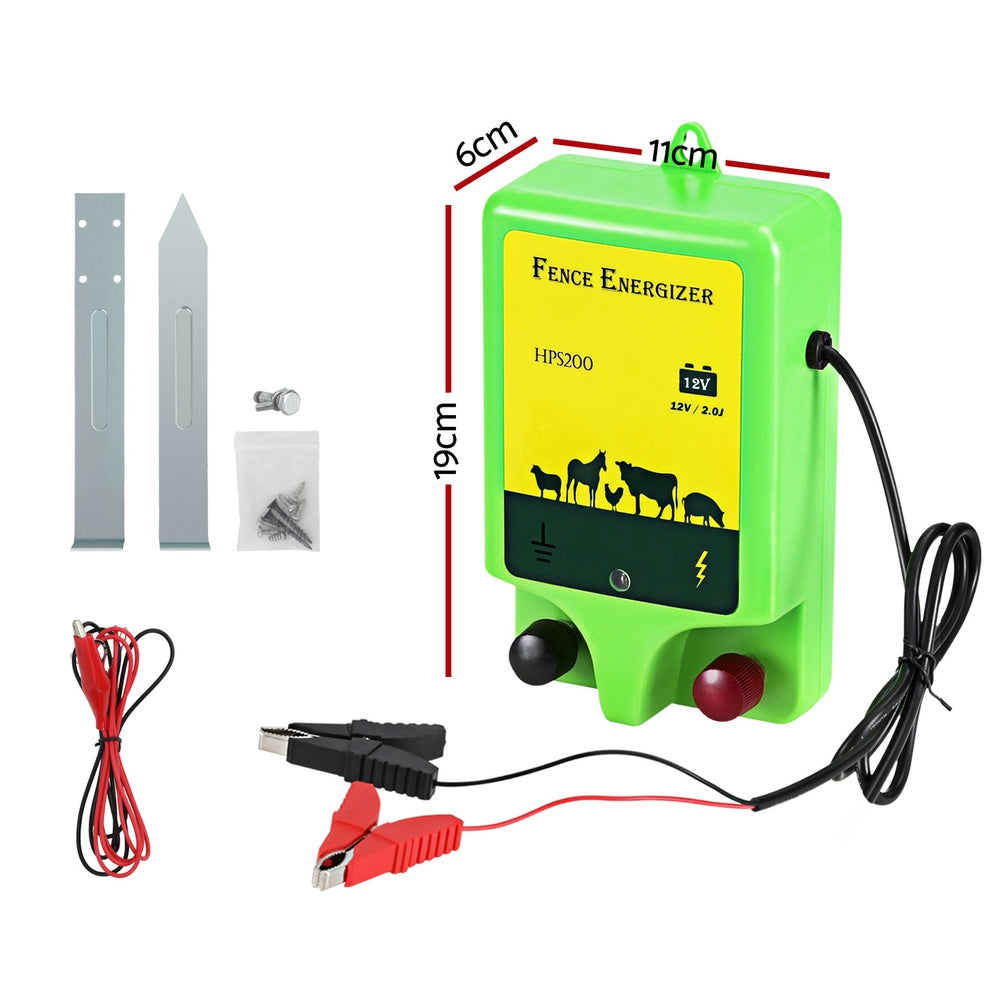 Giantz 18km Electric Fence Energiser 1.56J - view 2