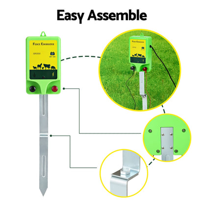 Giantz 18km Electric Fence Energiser 1.56J - view 6