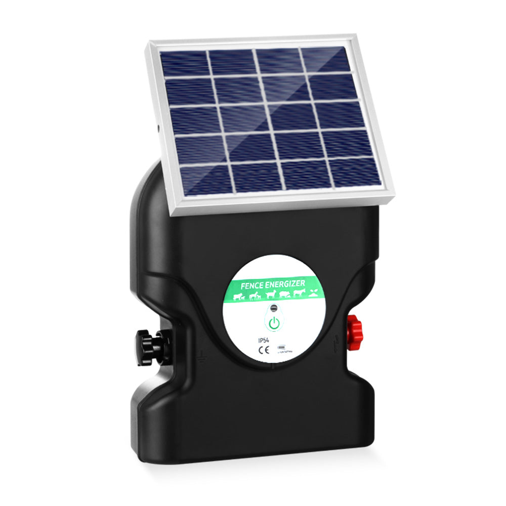 Giantz Fence Energiser 20KM Solar Powered 1.2J Electric - view 3