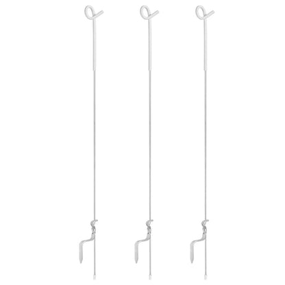 Giantz 20x Electric Fence Pigtail Posts Steel Tape Fencing - view 7