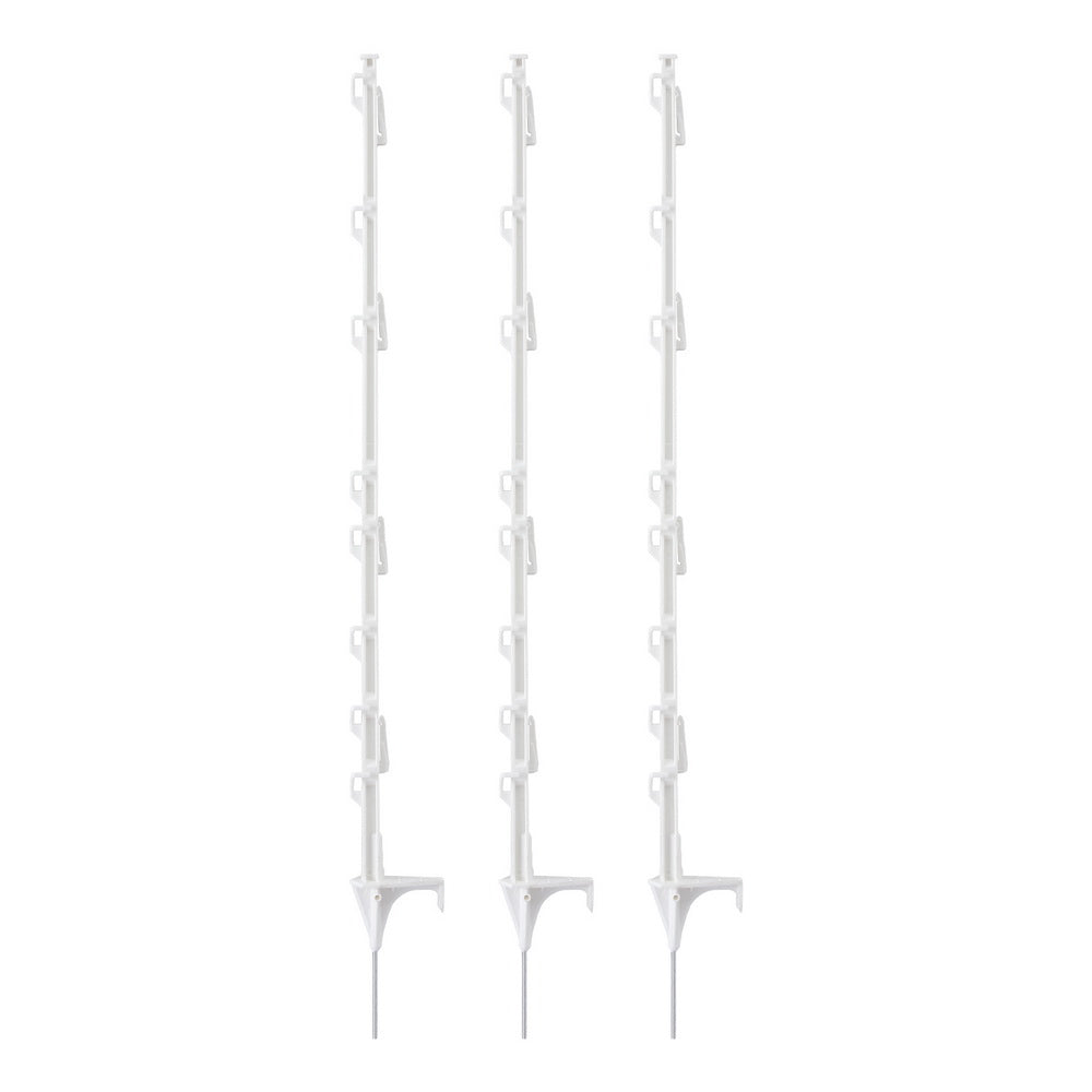 Giantz Electric Fence Posts 20pcs Electric Fence Poly White - view 3
