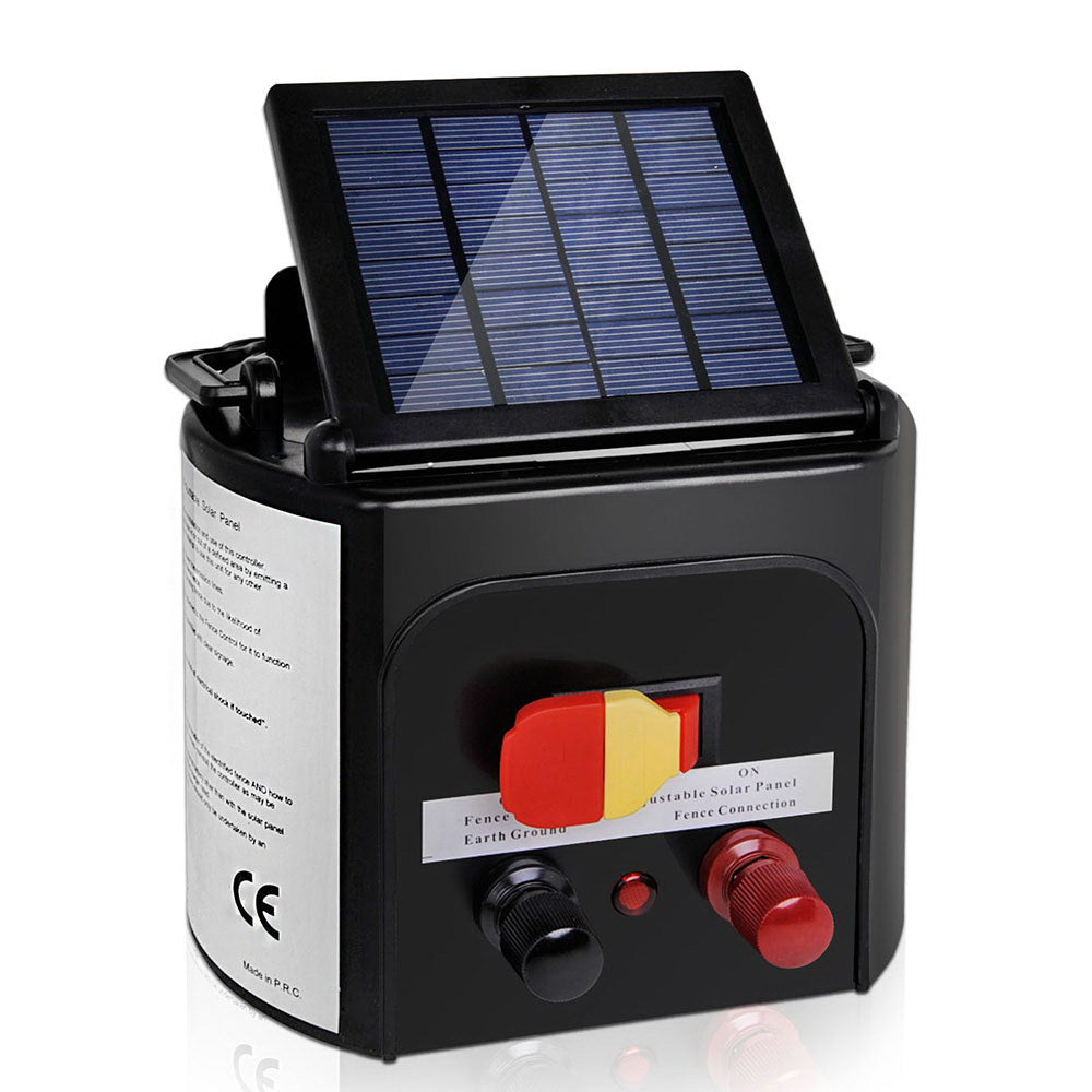Giantz Fence Energiser 3KM Solar Powered 0.1J Electric Fencing Charger - view 8