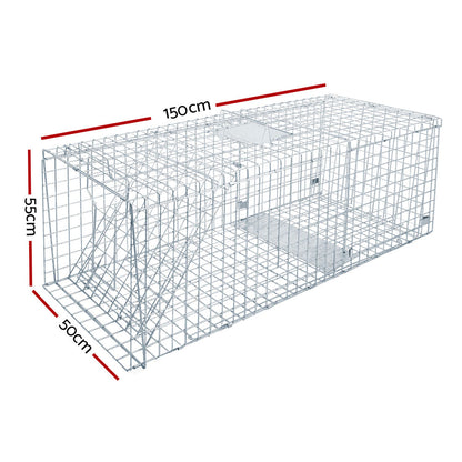 Gardeon Animal Trap Cage Possum 150x50cm - view 2