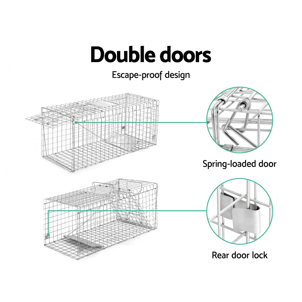 Gardeon Animal Trap Cage Possum 150x50cm - view 4