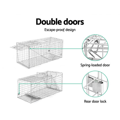 Gardeon Animal Trap Cage Possum 150x50cm - view 4