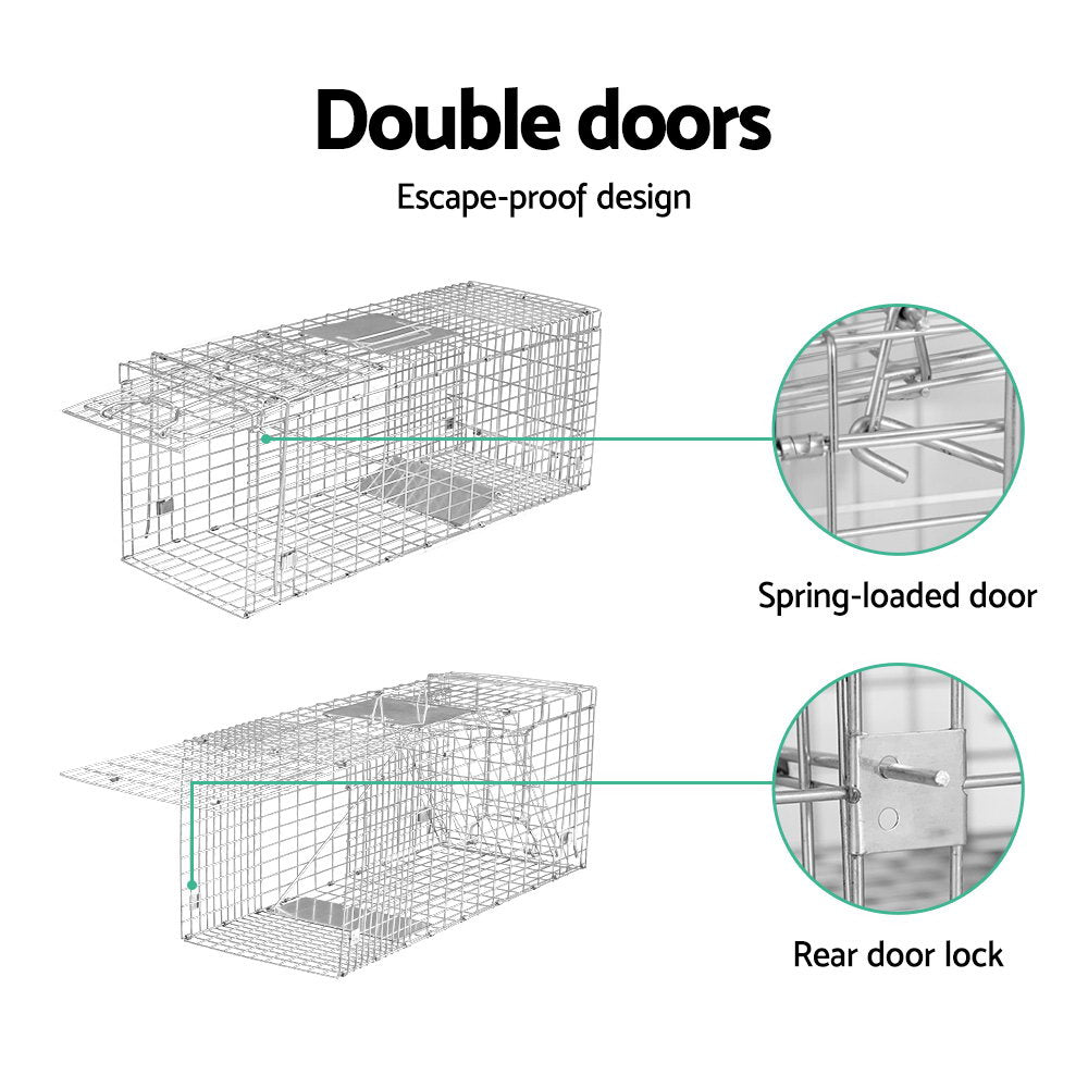Gardeon Animal Trap Cage Possum 79x28cm - view 5