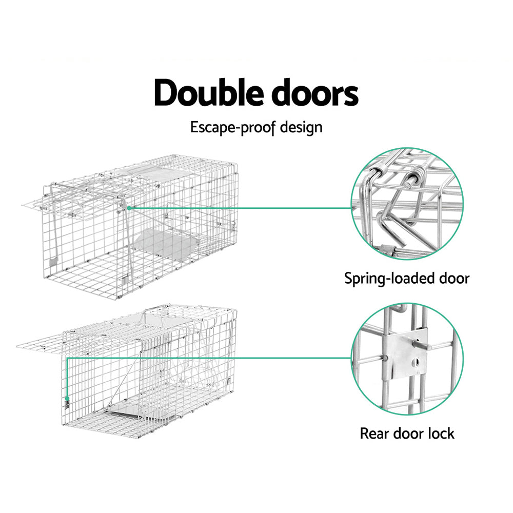 Gardeon 2x Animal Trap Cage Possum 66x23cm - view 4