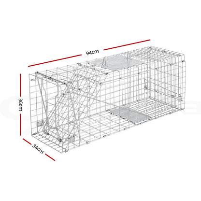 Gardeon Animal Trap Cage Possum 94x34cm - view 2