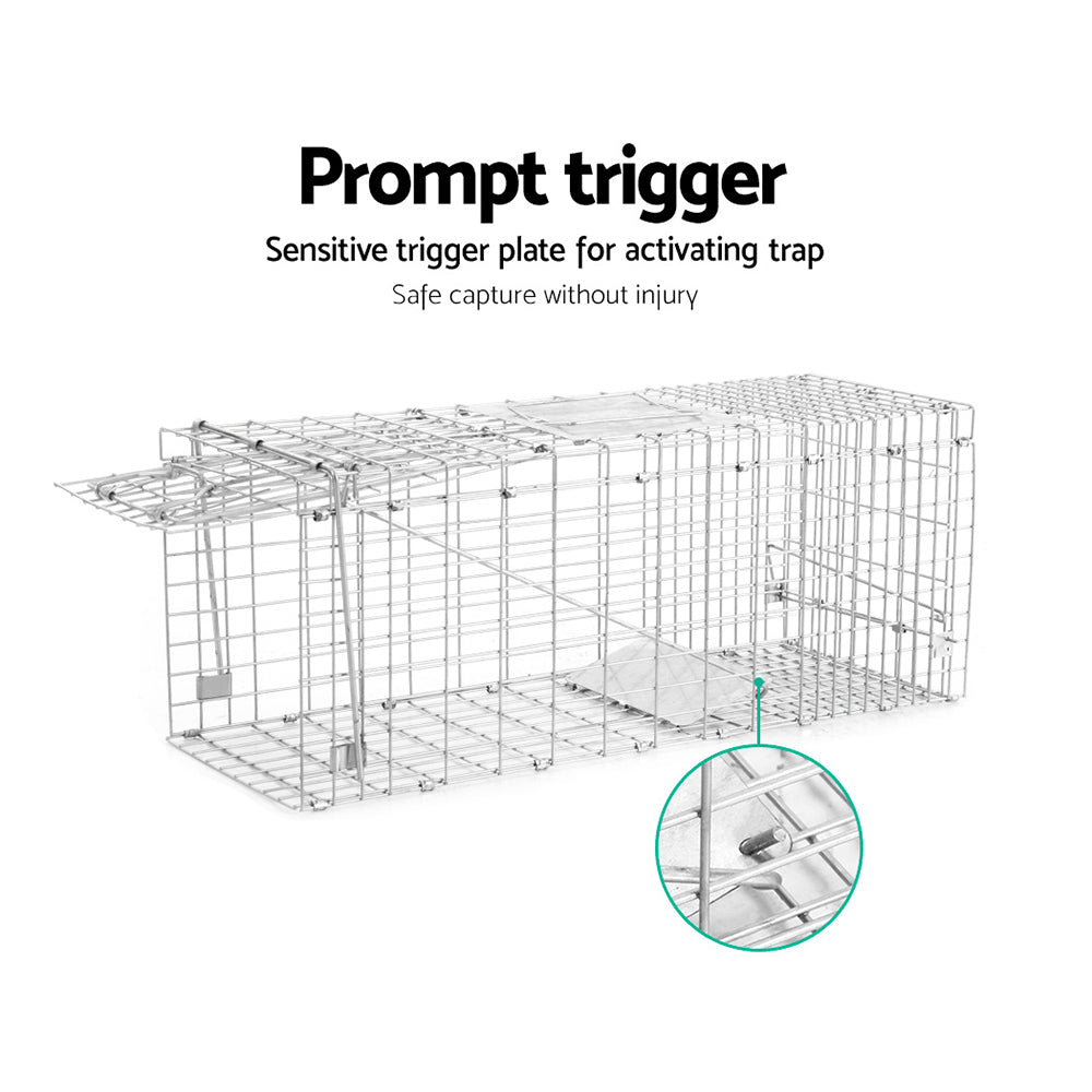 Gardeon Animal Trap Cage Possum 94x34cm - view 5