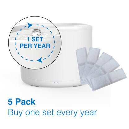 Tech4Pets 5-Pack Water Fountain Replacement Filters - view 4
