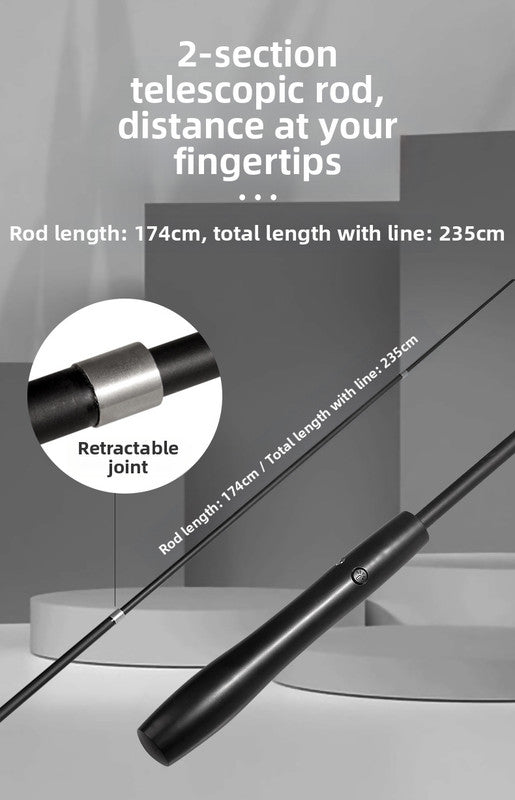 pet products Interactive LED telescopic pole cat teaser stick - view 7