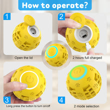 pet products Electric bouncing ball for grinding teeth and teasing pets - view 2