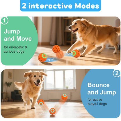 pet products Electric bouncing ball for grinding teeth and teasing pets - view 7