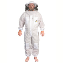 Beekeeping Bee Full Suit 3 Layer Mesh Ultra Cool Ventilated Round Head Beekeeping Protective Gear SIZE M