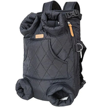 Winter Pet Front Pack: Warm, Lightweight, Hands-Free, Cozy Companion for Every Journey/black