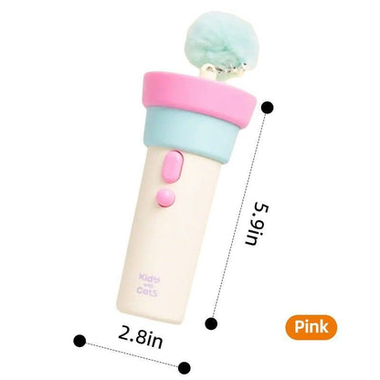 Electric Cat Fishing Wand Toy: One-Button Launch with Spring Retraction, the Perfect Stress-Relief Toy for Human-Pet Interaction/[Gift battery x2+ replacement head x2+ screwdriver]