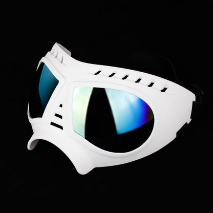 Large Dog Goggles | Windproof, Snowproof, UV Protection, Flexible Frame Sunglasses for Outdoor Adventure(black) - view 6