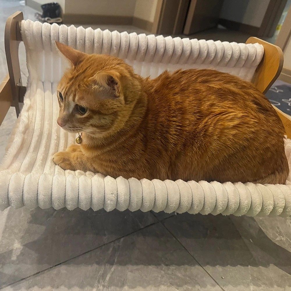 Plush Cat Bed, Cat Sofa, Warm Cat Lounge Chair, Dog Bed for Sleeping and Playing, Dog Sofa - view 6