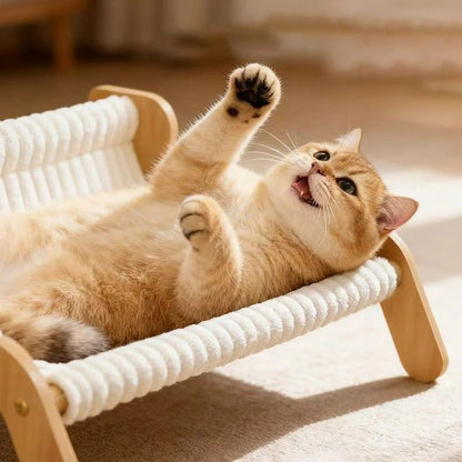 Plush Cat Bed, Cat Sofa, Warm Cat Lounge Chair, Dog Bed for Sleeping and Playing, Dog Sofa - view 9